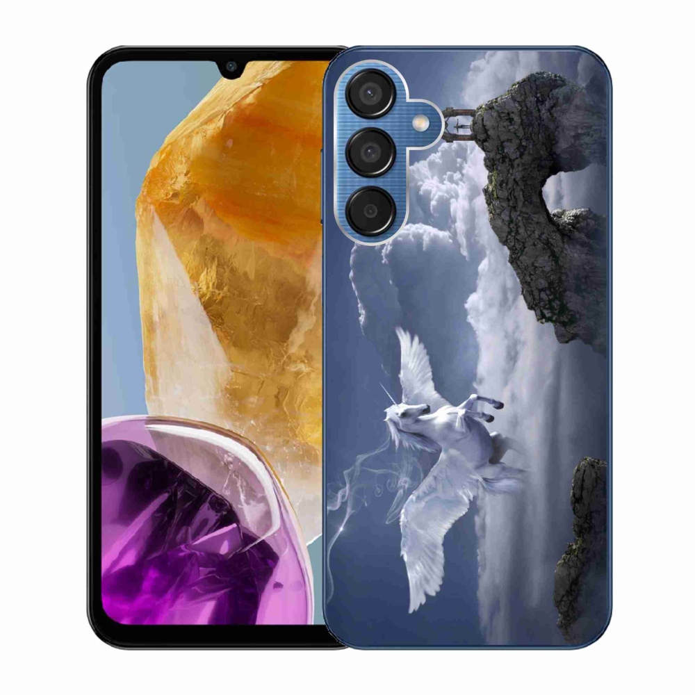Zselés borítás mmCase Samsung Galaxy M15 5G - pegazus
