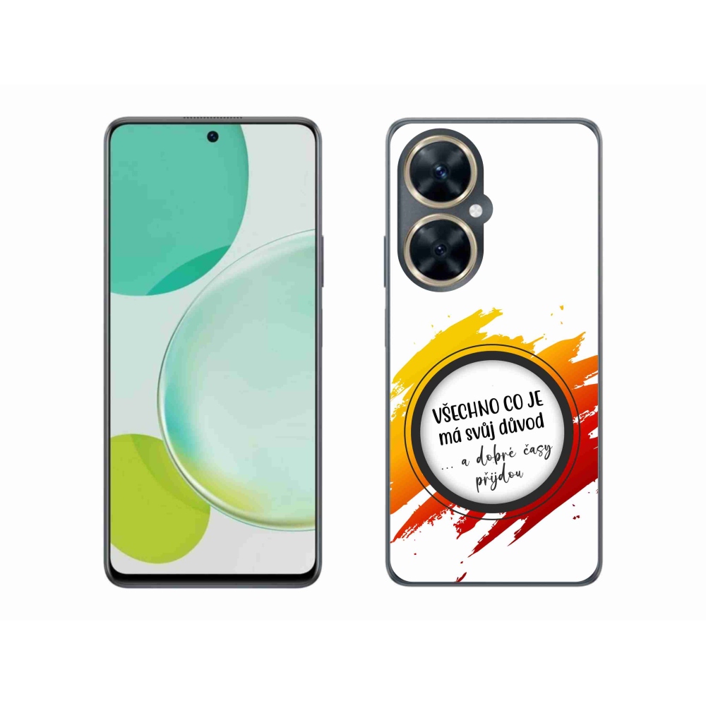 Gél borítás mmCase a Huawei Nova 11i - idézet 3 fehér háttérrel