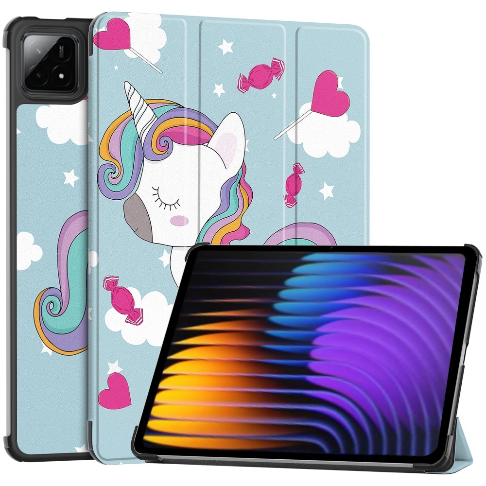 Patty intelligens pozicionáló táblagép tok Xiaomi Pad 7/7 Pro - egyszarvú