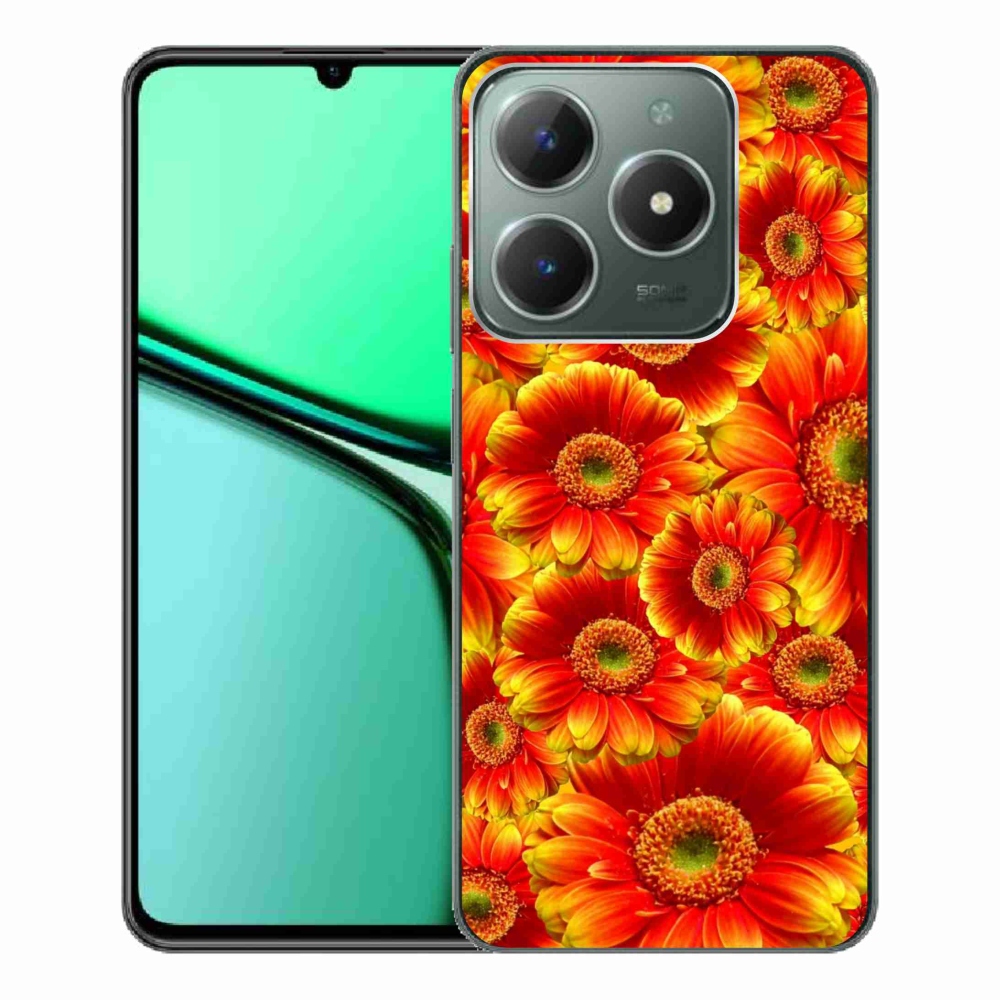 Zselés borítás mmCase a Realme C61 készülékhez - gerbera 1
