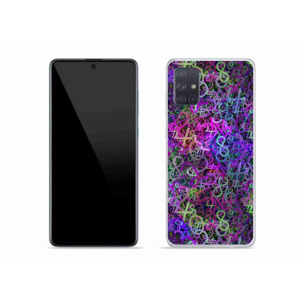 Gél borítás mmCase Samsung Galaxy A51 készülékhez - absztrakt motívum 25