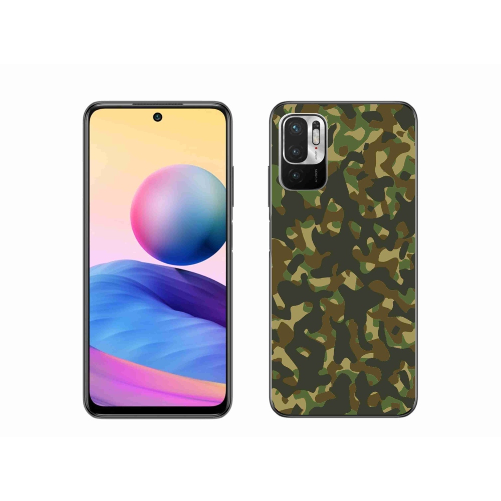 Gél borítás mmCase a Xiaomi Poco M3 Pro/5G számára - álcázó mintázat 1