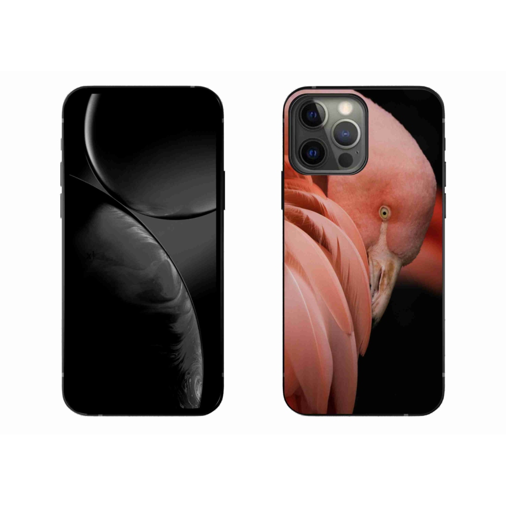 Zselés borítás mmCase iPhone 13 Pro Max 6.7 készülékhez - flamingó 3