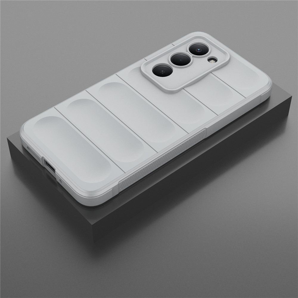 Rugg tartós zselés tok Xiaomi Redmi 15 4G (171mm) - világosszürke
