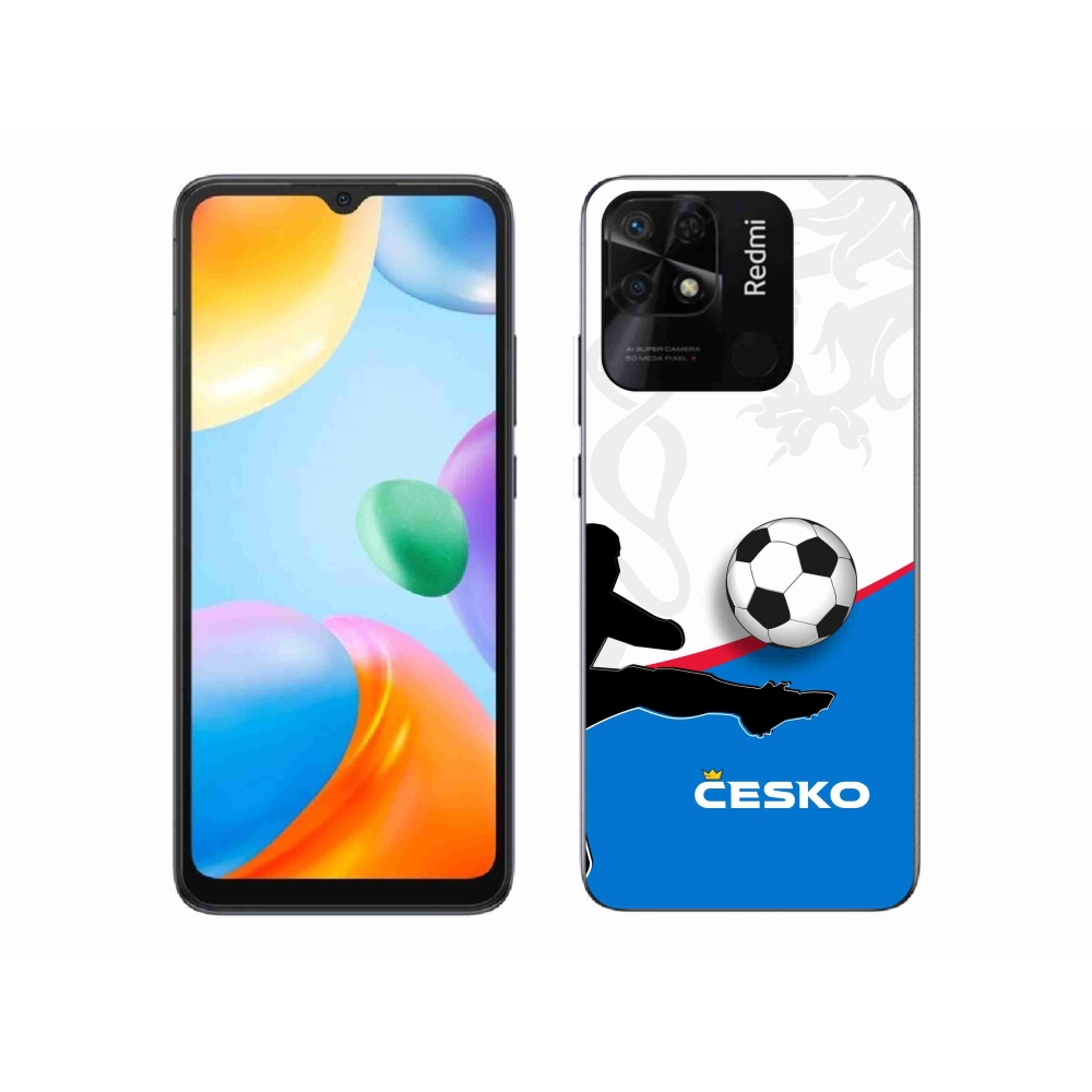 Gél borítás mmCase a Xiaomi Redmi 10C-hez - futball Csehország 3