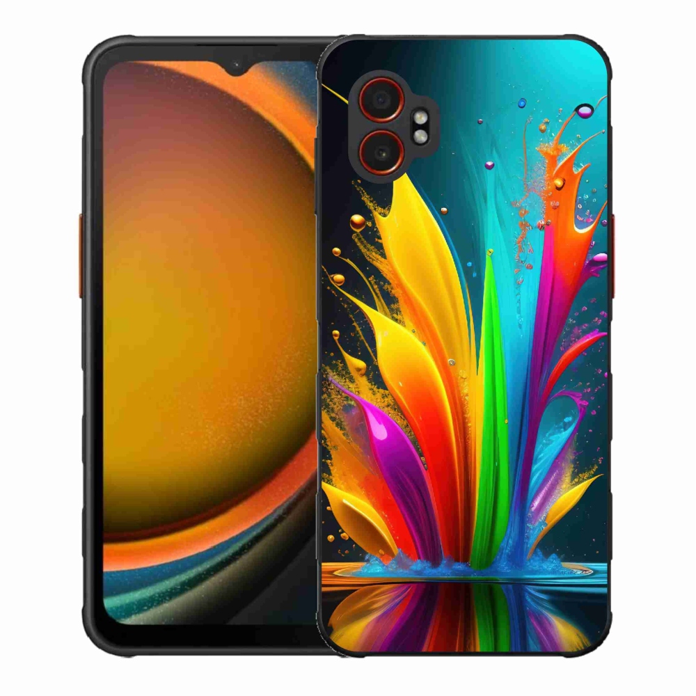 Zselés borítás mmCase Samsung Galaxy Xcover 7 Pro - absztrakt motívum 1