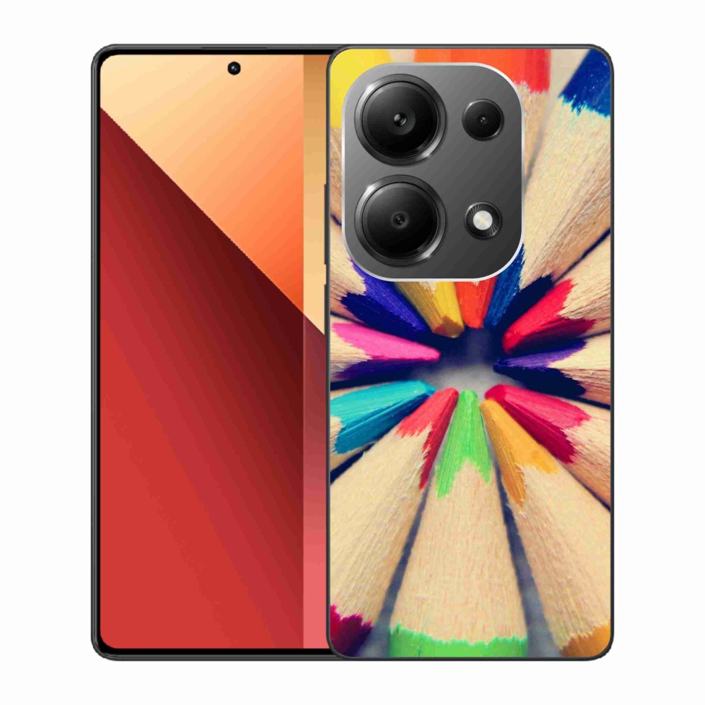 Zselés borítás mmCase a Xiaomi Redmi Note 13 Pro 4G/Poco M6 Pro - zsírkrétákhoz