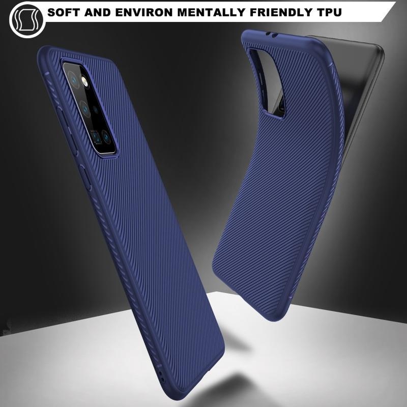Jazz zselés tok Huawei P40 Pro készülékhez - kék