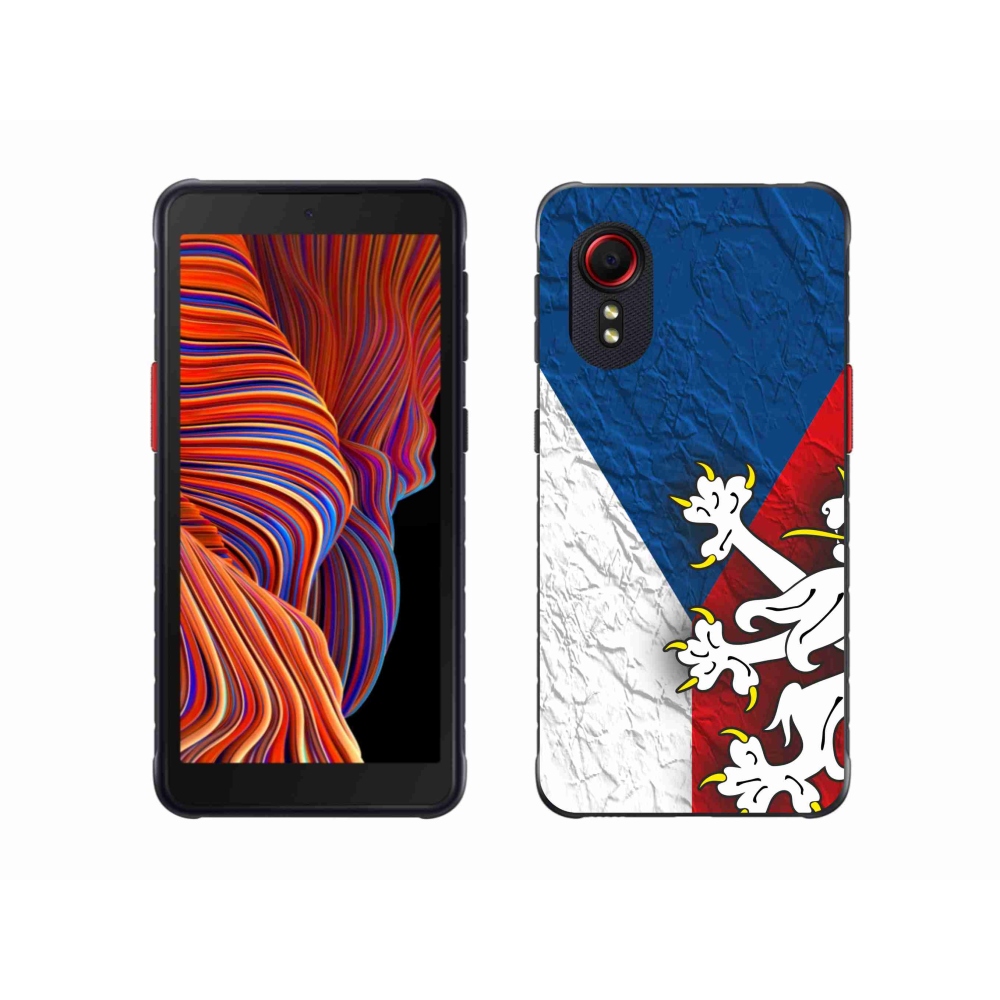 Gél borító mmCase Samsung Galaxy Xcover 5 - cseh zászló 1