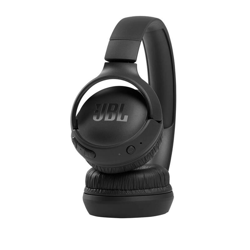 JBL Tune T510 Bluetooth-fejhallgató fekete színben