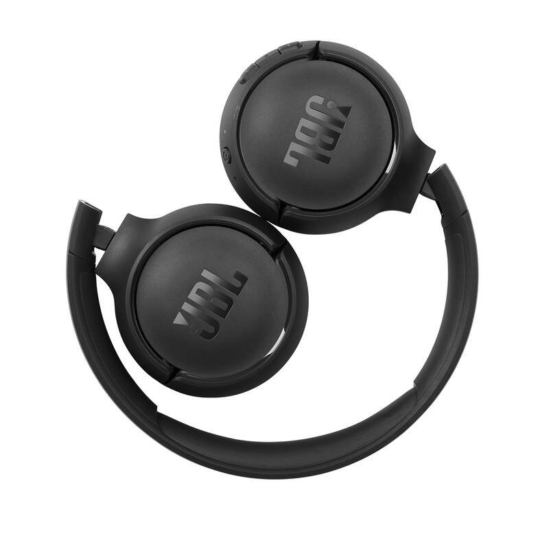 JBL Tune T510 Bluetooth-fejhallgató fekete színben
