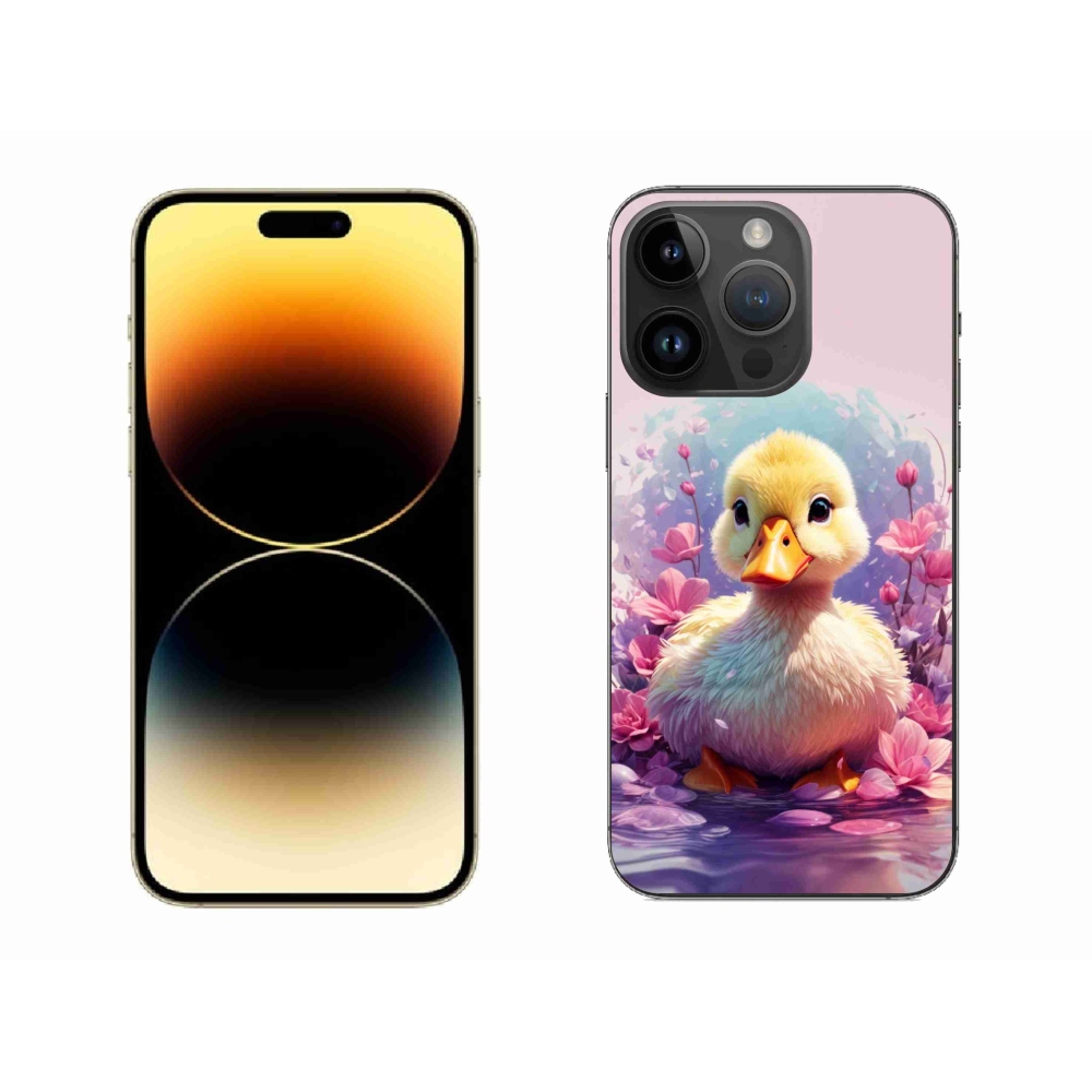 Zselés borítás mmCase iPhone 14 Pro Max készülékhez - kacsa