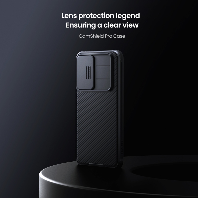 Nillkin CamShield PRO hátlap Samsung Galaxy A26 5G sötétzöld
