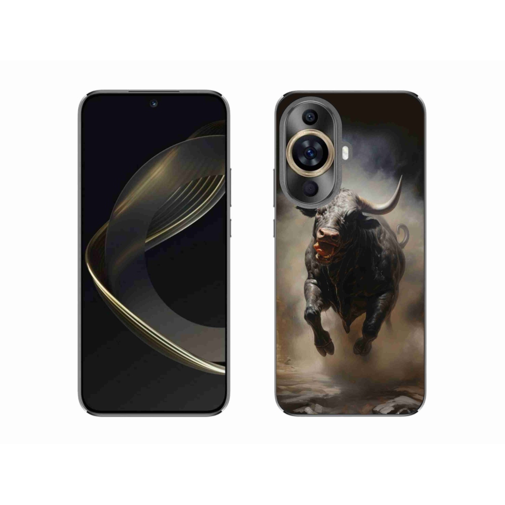Gél borítás mmCase a Huawei Nova 11-en - dühös bika