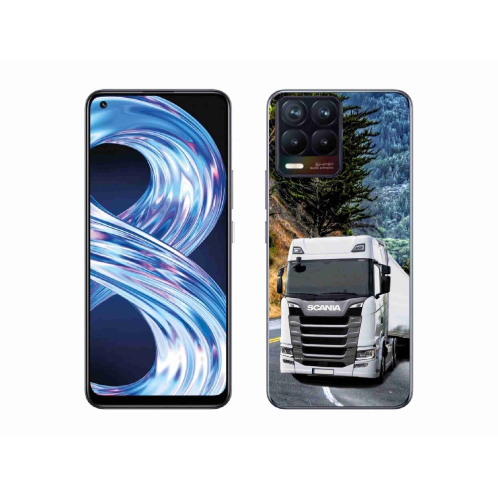 Gél borítás mmCase a Realme 8 Pro-hoz - teherautó 1