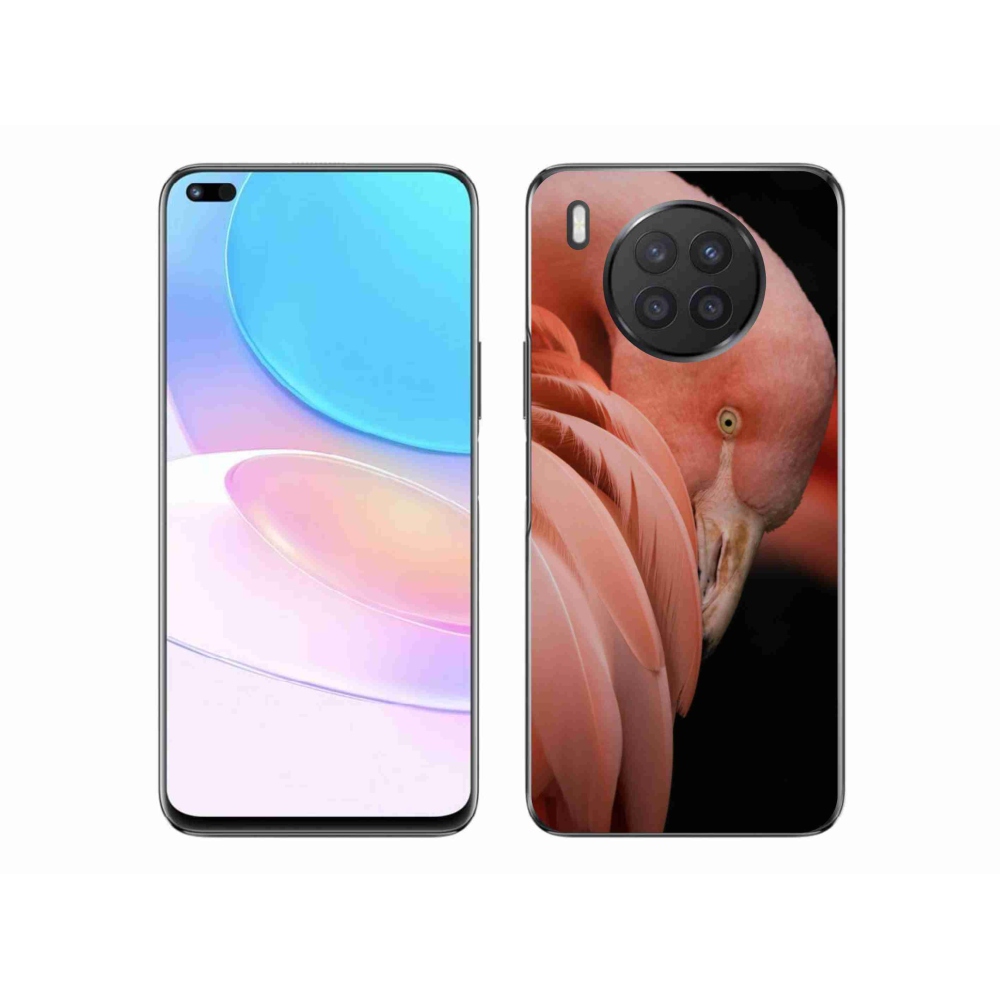 Gél borítás mmCase a Huawei Nova 8i készülékhez - flamingó 3