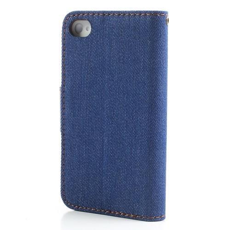 Farmertáska tok iPhone 4 készülékhez - kék