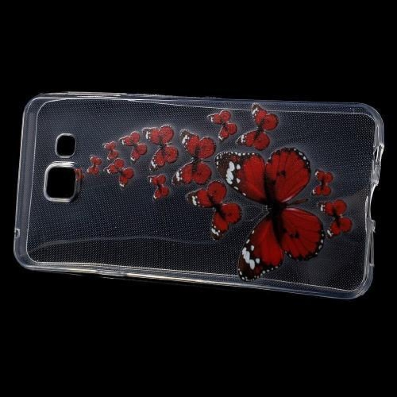 Jells zselés tok Samsung Galaxy A3 (2016) - pillangók