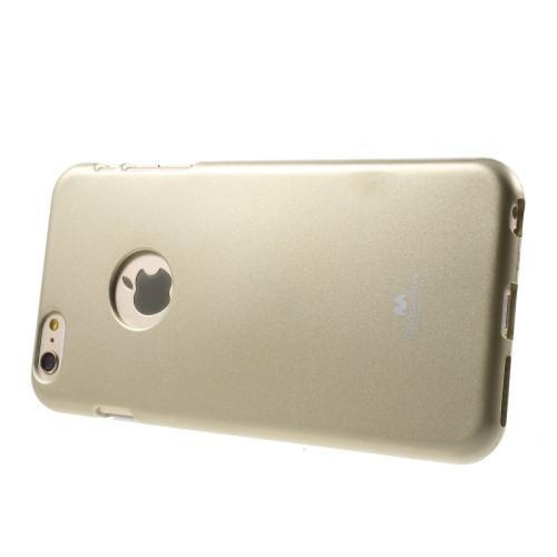 Zselés zselés tok iPhone 6s Plus és 6 Plus készülékhez - arany színben