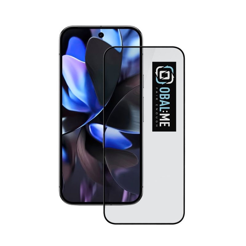 CSOMAG:ME 5D edzett üveg Google Pixel 9/9 Pro Fekete