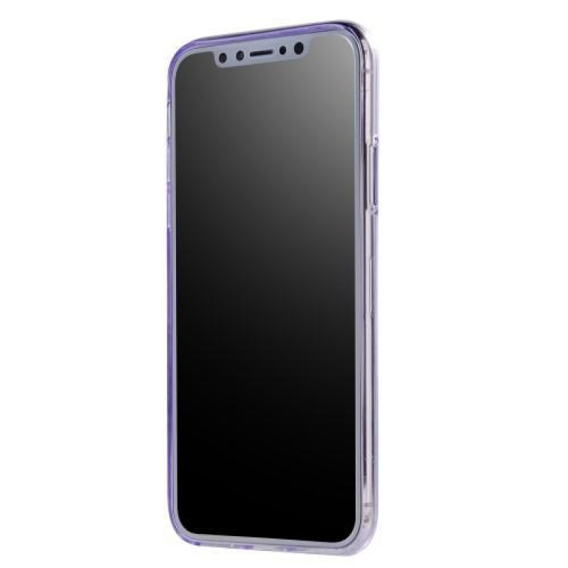 Jewel 3D zselés tok iPhone X készülékhez - lila