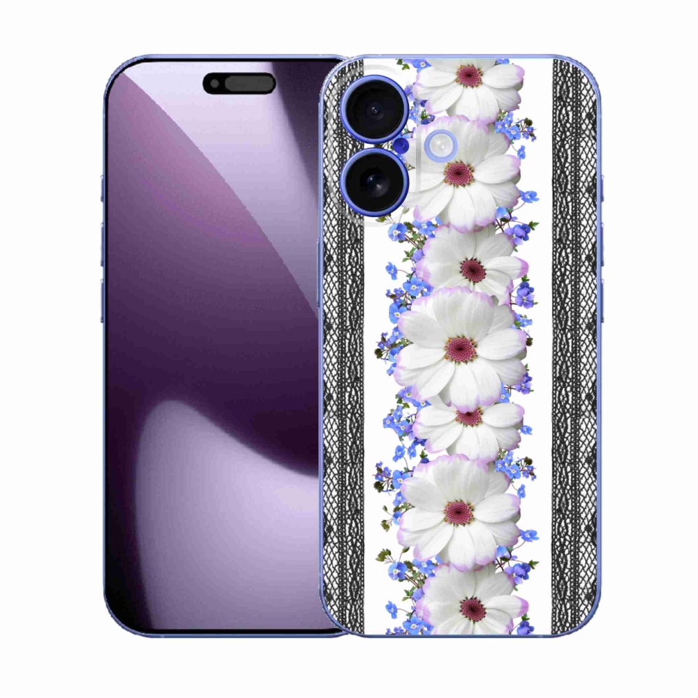 Gél borítás mmCase iPhone 17 - virágok 8