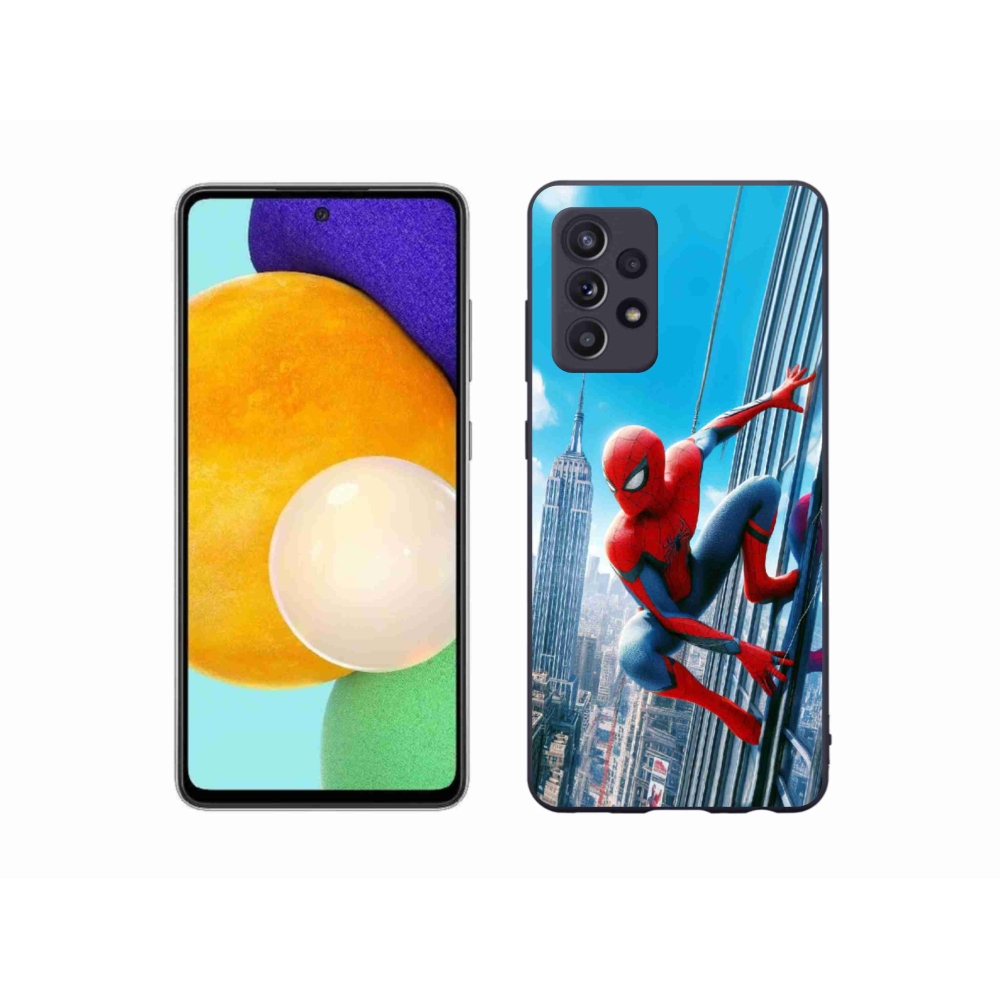 Gél borítás mmCase Samsung Galaxy A52/A52 5G - pókemberhez
