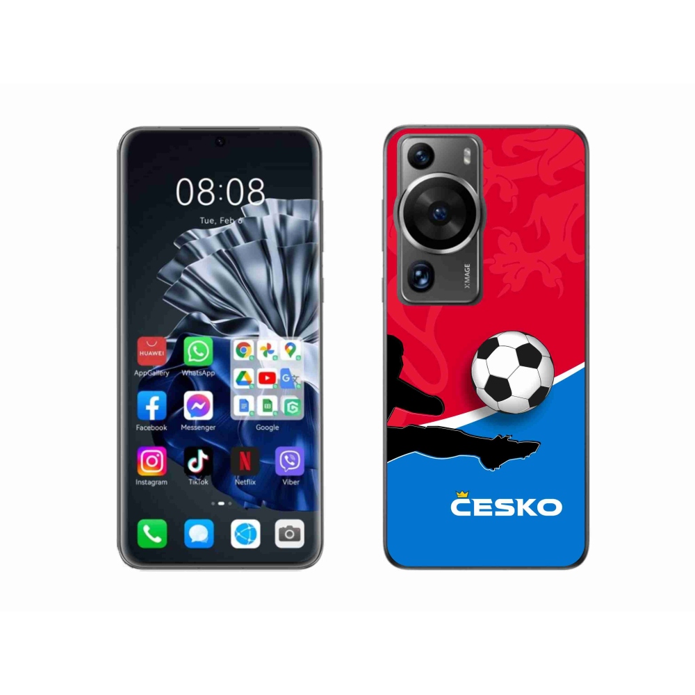 Gél borítás mmCase a Huawei P60 Pro-hoz - futball Csehország 2
