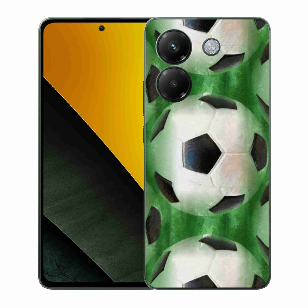 Gél borítás mmCase a Xiaomi Poco M7 Pro 5G számára - focilabda