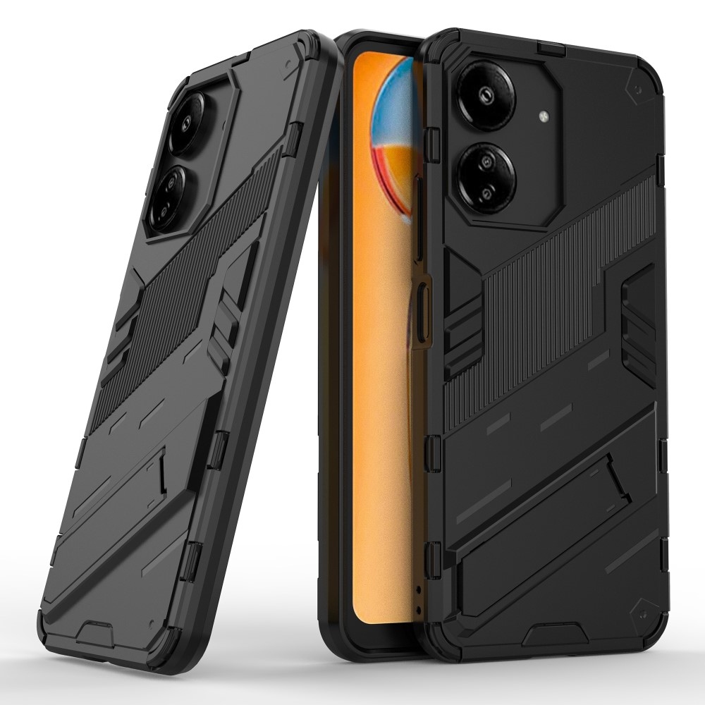 Tartós védőburkolat Xiaomi Poco C65/Redmi 13C 4G/5G készülékhez - fekete