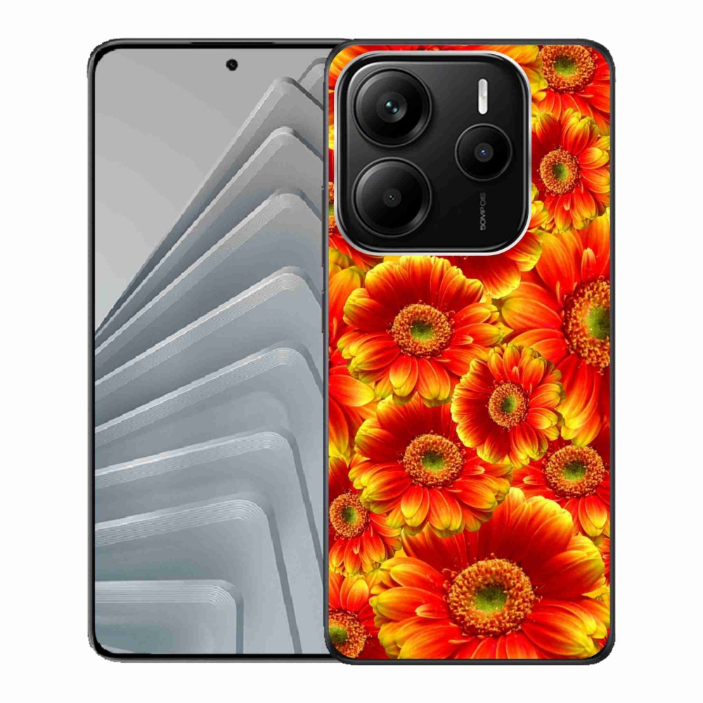Gél borítás mmCase a Xiaomi Redmi Note 14 5G-hez - gerbera 1