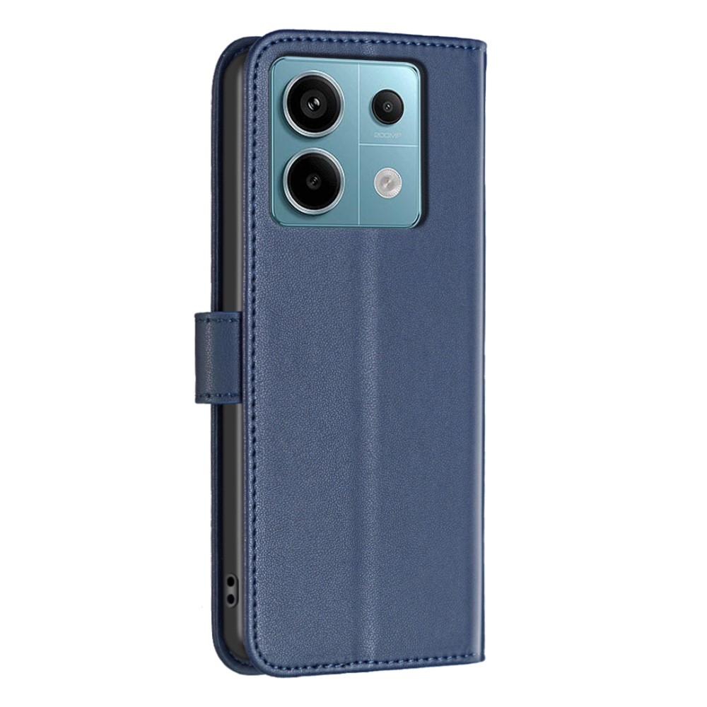 BNF könyvtáska Xiaomi Redmi Note 13 Pro 4G/Poco M6 Pro - kék