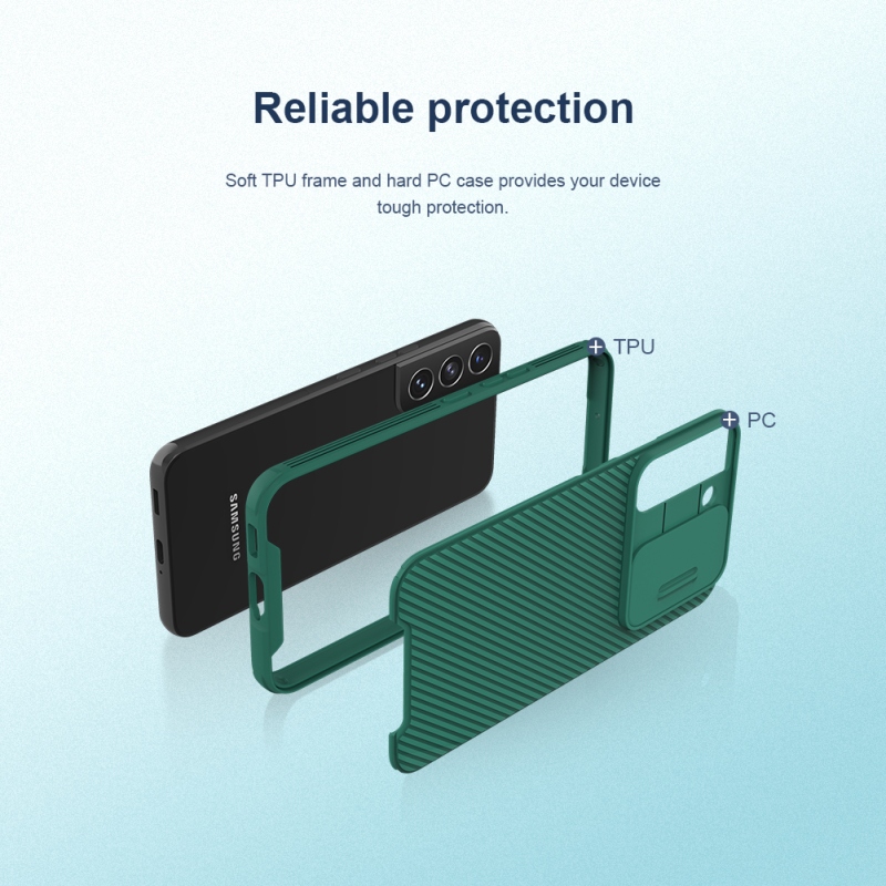 Nillkin CamShield PRO hátlap Samsung Galaxy S22 fekete