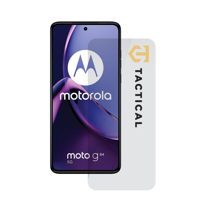 Taktikai üvegpajzs 2.5D üveg a Motorola G84 5G számára Tiszta