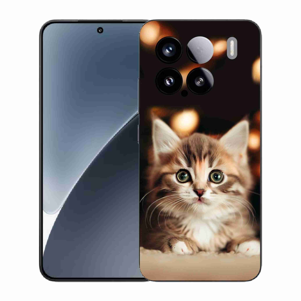 Gél borító mmCase a Xiaomi 15-hez - aranyos cica 2