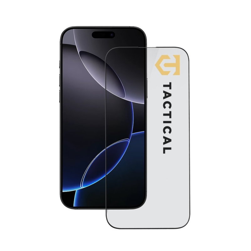 Tactical Glass Shield 5D üveg az Apple iPhone 16 Pro Max készülékhez Fekete