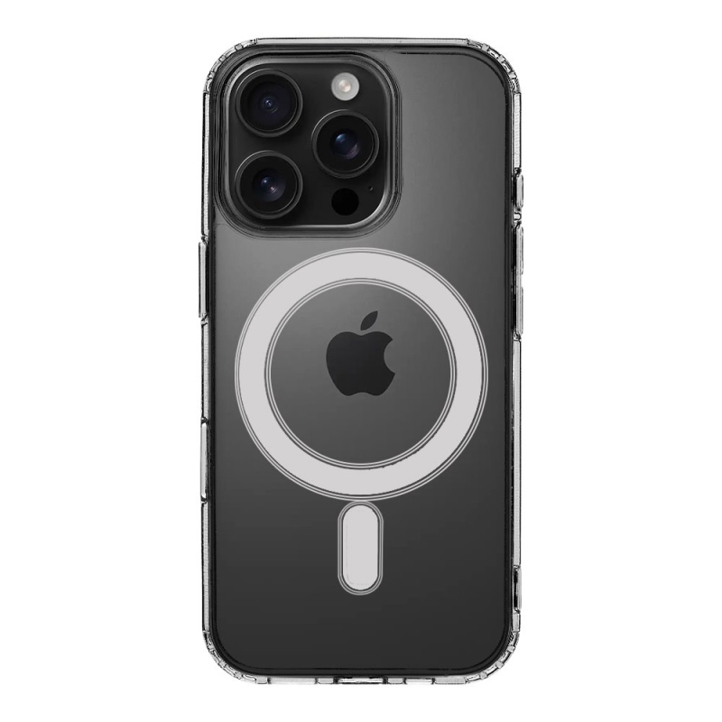 Taktikai MagForce borítás Apple iPhone 16 Pro készülékhez Átlátszó
