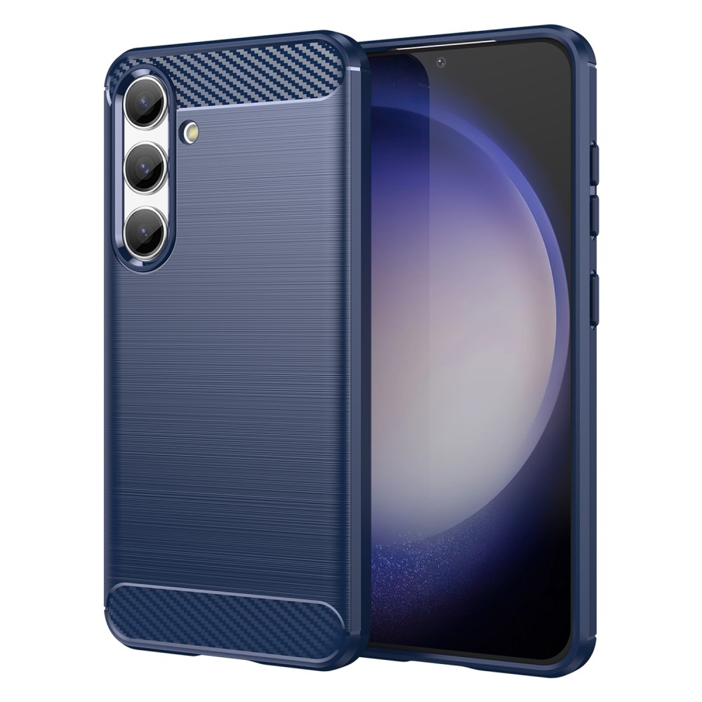 Szénálló zselés tok Samsung Galaxy S24 készülékhez - kék
