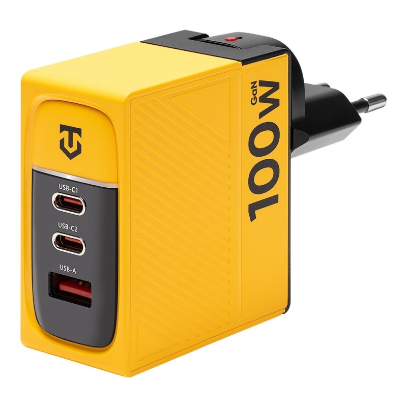 Taktikai Nett Warrior GaN 100W sárga