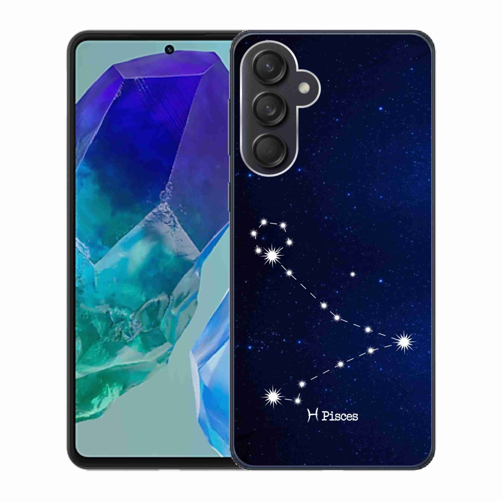 Gél borítás mmCase Samsung Galaxy M55 5G - csillagkép Halakhoz