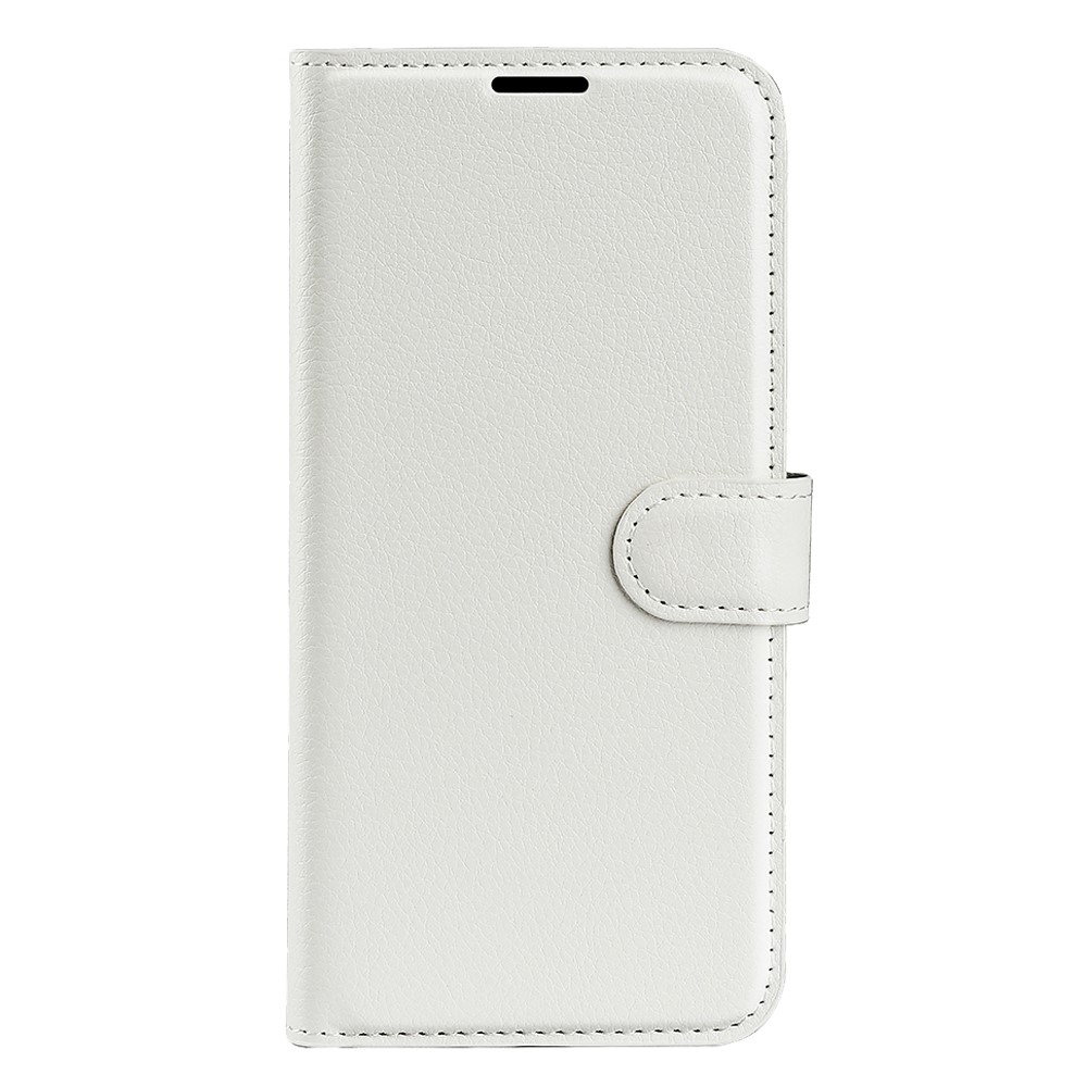 Litchi könyv tok Oppo Find X5 Lite készülékhez - fehér