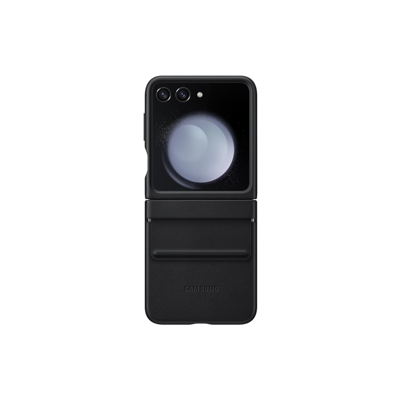 EF-VF731PBE Samsung bőr borító Galaxy Z Flip 5 fekete színűhöz