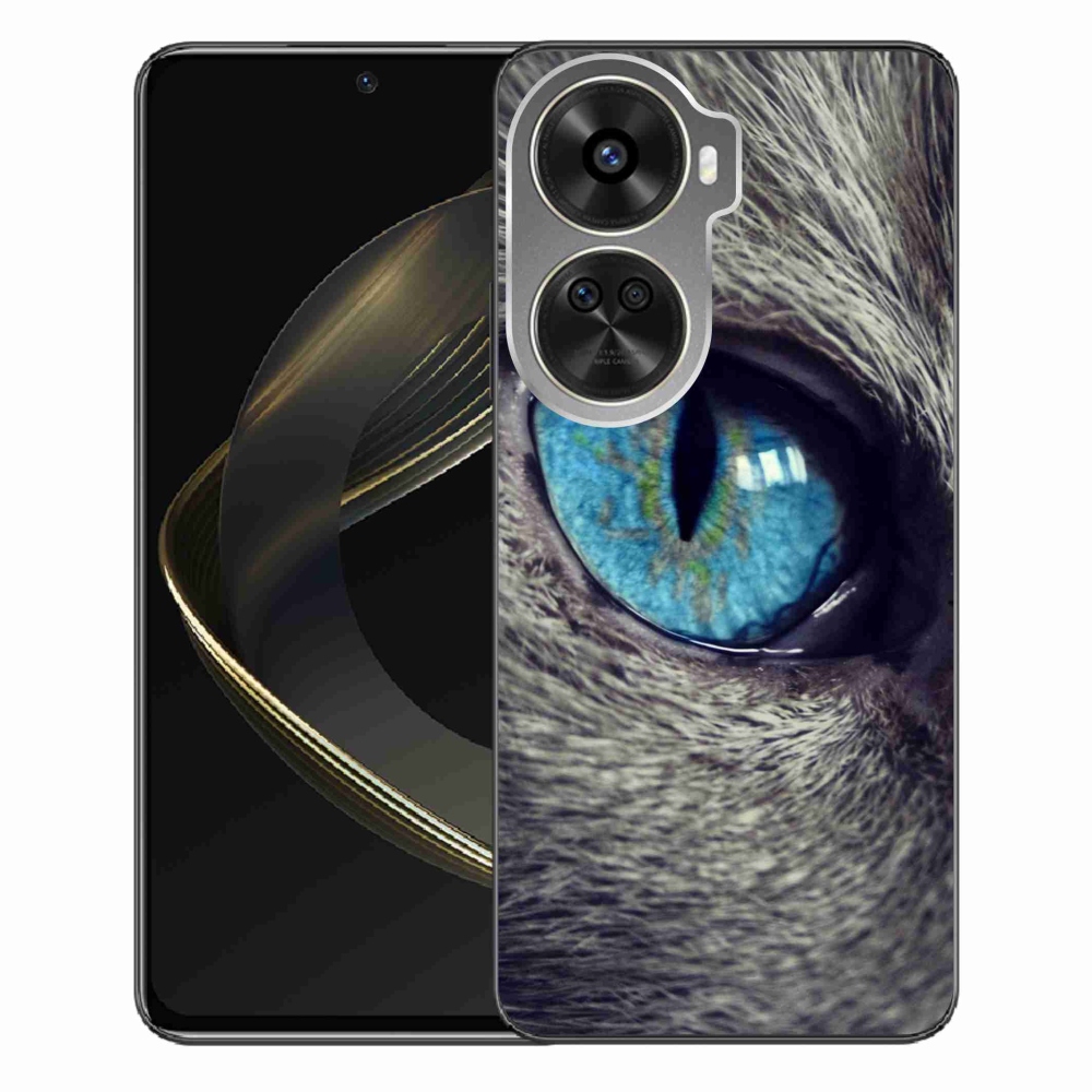 Gél borítás mmCase a Huawei Nova 12 SE-hez - kék macskaszem