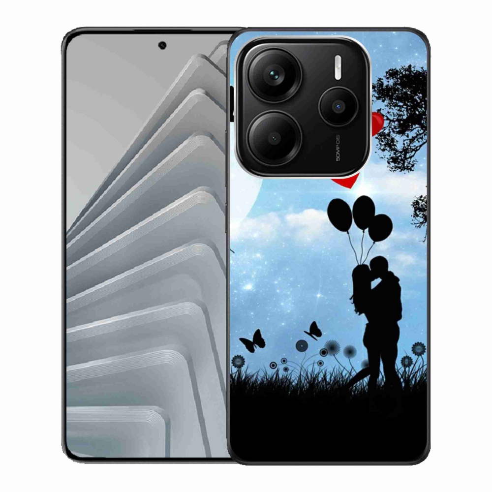 Gél borítás mmCase a Xiaomi Redmi Note 14 5G-hez - szerelmes pár
