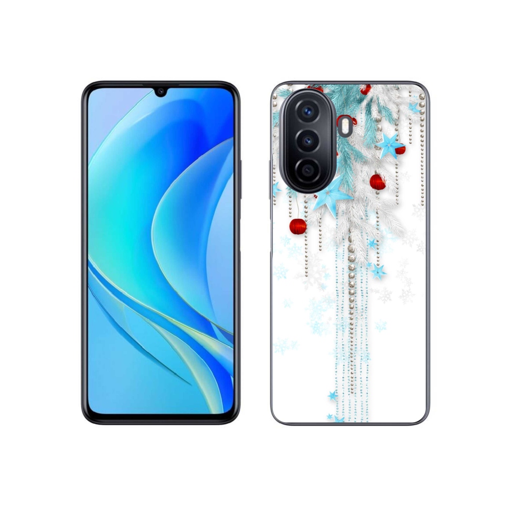 Gél borítás mmCase a Huawei Nova Y70-hez - karácsonyi dekoráció