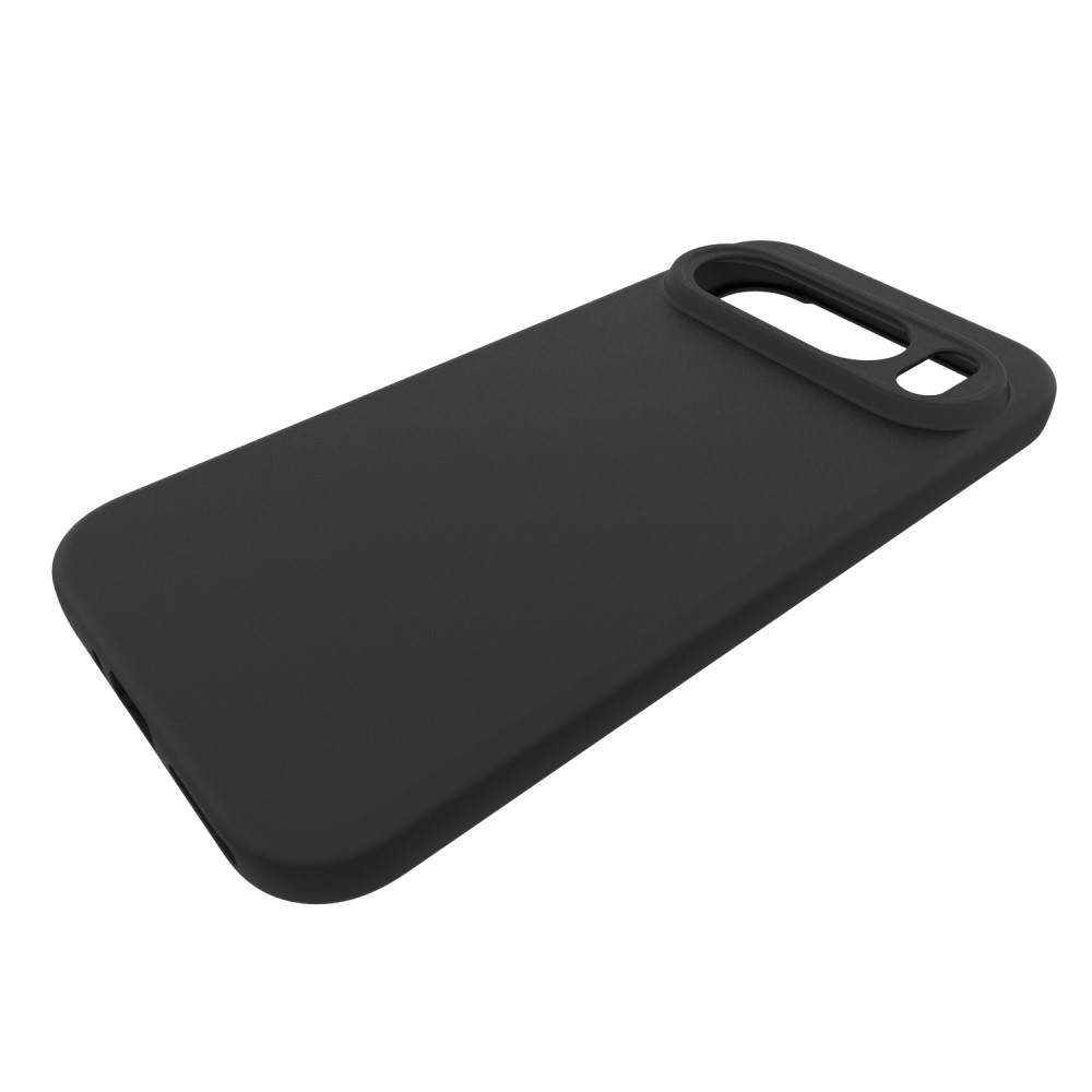 Matt zselés tok Google Pixel 9/9 Pro készülékhez - fekete
