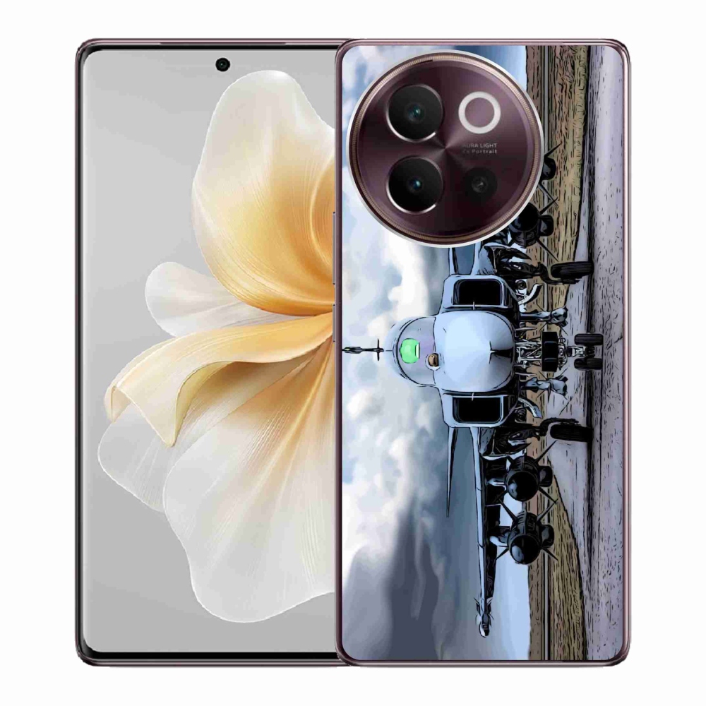 Gélburkolat mmCase a Vivo V40 Lite 5G-n - katonai repülőgépek