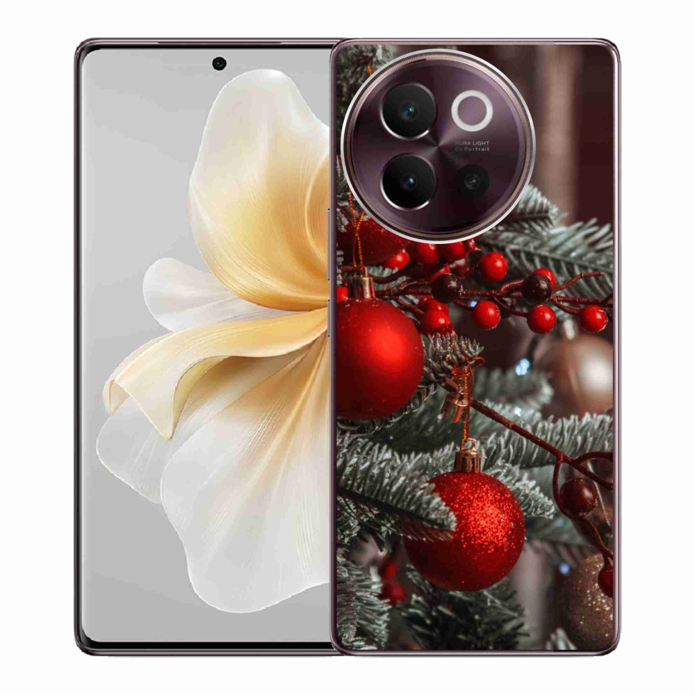 Gél borító mmCase a Vivo V40 Lite 5G-n - karácsonyi dekorációk 2