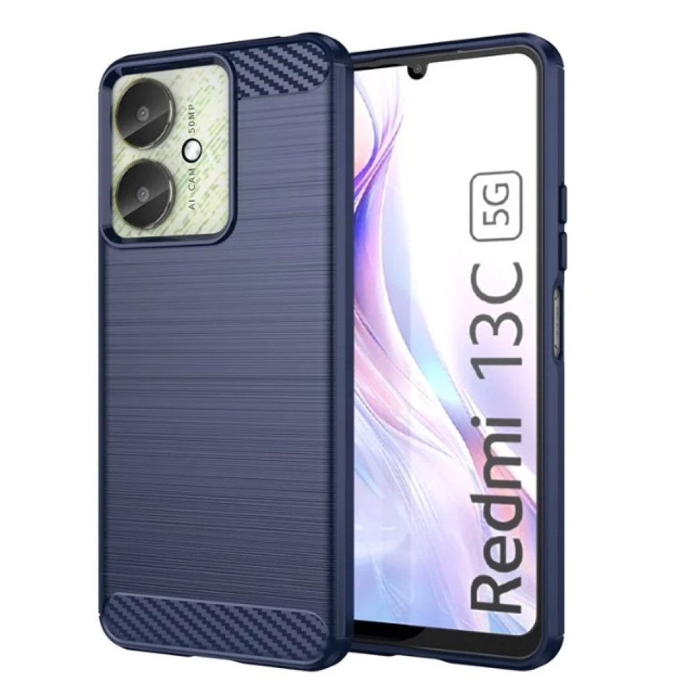 Szénálló zselés tok Xiaomi Poco C65/Redmi 13C 4G/5G - kék