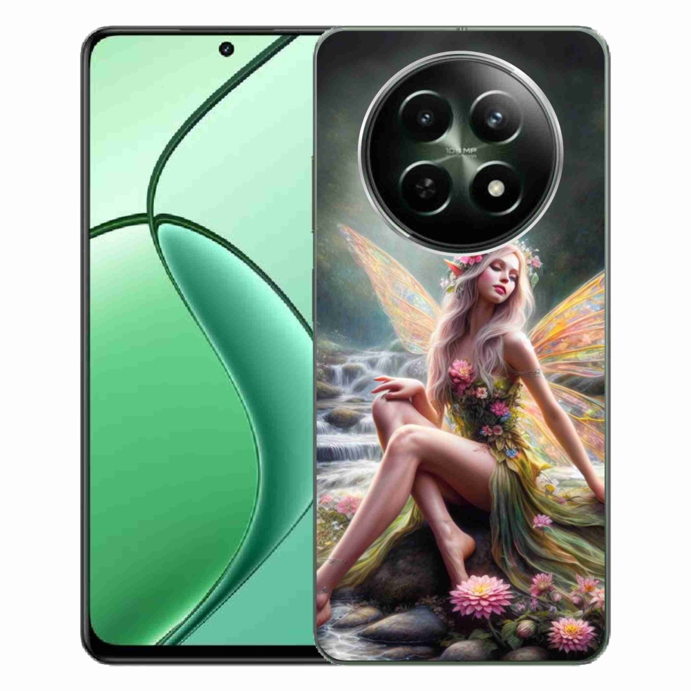 Zselés borítás mmCase a Realme 12 5G/12x 5G - pillangó nő 1